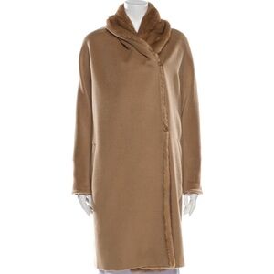 Max Mara Virgin Wool Coat Designer size 34.